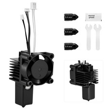 Complete Hotend Kit for 3D Printer, 0.4mm Nozzle, Ceramic Heater, Thermistor & F picture