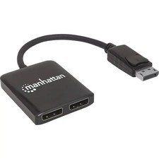 Manhattan 207768 2-Port Distributor, DisplayPort Splitter 3810 x 2160 Pixel picture