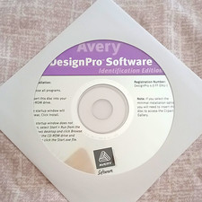Avery DesignPro Software Identification Edition v4.0 PC CD-ROM Brand New Sealed picture