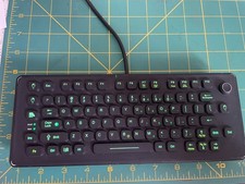 iKey SLK-80-USB-NV Rugged Compact Backlit Keyboard Military NVIS TESTED picture