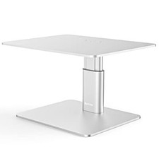 BoYata Monitor Riser Stand, Adjustable Height Metal Desktop  Assorted Colors  picture