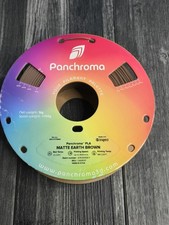 Panchroma Matte PLA Filament, Matte Earth Brown 1.75mm 1kg 3D Printing Filament, picture