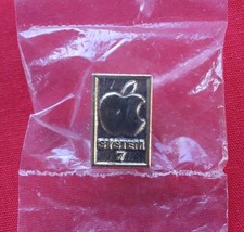 NEW VINTAGE APPLE MACINTOSH SYSTEM 7 LAPEL PIN picture