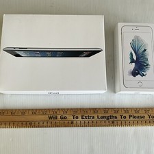 Apple IPad Empty Box Only Lot MKV92LL/A iPhone 6s Plus MD522LL/A iPad picture