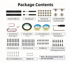 Double Layer Pull Out Riser Rack Kit For Bambu Lab AMS AMS2 Pro 10 Color picture