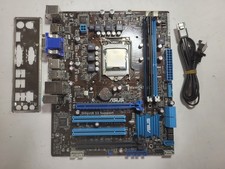 ASUS P8B75-M LE Motherboard Core i7-3770, 8GB RAM, IO Shield #1596 picture