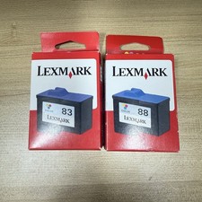 Lexmark 83 Color Print Cartridges Two Pack X5100 X6100 Z55 Z65 Series New Sealed picture