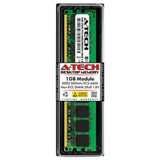 1GB DDR2 PC2-6400 DIMM Replacement for Qimonda HYS64T128020EU-2.5-B2 Memory RAM picture