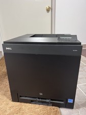 Dell 2130cn Color Laser Printer with 2 Ink Cartidges picture