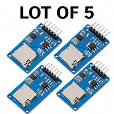 5pcs Micro SD Card Module Storage Board 6-pin TF Card Memory Adapter Reader Modu picture