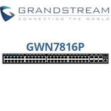 Grandstream GWN7816P 48-Port Layer 3 Managed Network PoE Switch Enterprise 6 SFP picture