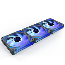 Asiahorse COSMIQ 120Mm Case Fan, Infinity Mirror FDB Reverse Fan with 5V 3-PIN C picture