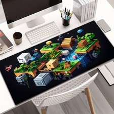 1pc Diatomite Material, Cute Square Building Block World Pattern Design Oversi picture
