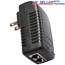 24V 1A 24W PoE Injector Power Over Ethernet Adapter for 802.3af IP Phone WLAN AP picture