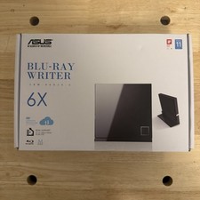 ASUS Slim External Blu Ray Writer Drive 6x SBW-06D2X-U Black Portable USB DVD picture