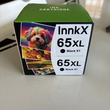 Two Generic 65XL Black Ink Cartridge FOR HP Deskjet 3720 3722 3730 3752 3755 picture