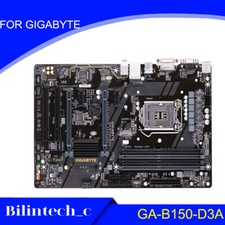 FOR GIGABYTE GA-B150-D3A VGA+DVI-D 64G DDR4 ATX Motherbroad Test ok picture