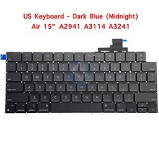 NEW US Dark Blue (Midnight) Keyboard MacBook Air 15
