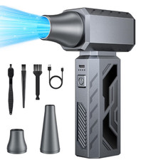 Soplador de Aire Eléctrico 130000 RPM Sin Cables Recargable USB C para PC y Hoga picture