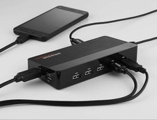Amazon Basics 10 Port USB 2.0 Hub, 5-Pack picture