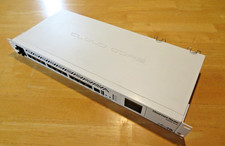 MicroTik Cloud Core Router CCR-1036-12G-4S-EM (S# B4CC0A881C6C/910/r2)  +2 cords picture