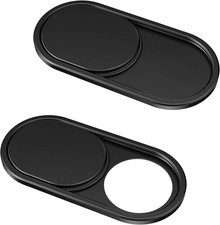 2 Pack Ultra-Thin Metal Webcam Cover Slide Privacy Shield for Laptop iPad Mac picture