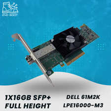 Dell Emulex LPe16000 16Gb Fibre Channel HBA PCIe – Dell 61M2K – New/Sealed picture