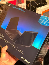 NETGEAR Nighthawk AX12 Wi‑Fi 6 12‑Stream Router Black 6000Mbps 4-Port picture