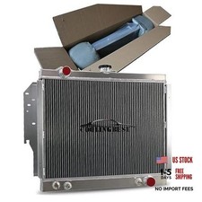 Aluminum Radiator Replacement for 1979-1993 Dodge CB300 D100 D150 D200 3 core picture