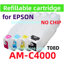 Refillable Ink Cartridge WorkForce Enterprise AM-C4000 Printer T08D without chip picture