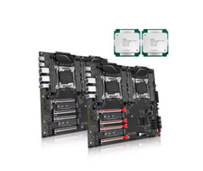 X99 D8 MAX LGA2011-3 Motherboard+2x Intel Xeon E5 2680 v4 28c/56t 2.4GHz. picture