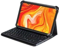 Navitech Black Bluetooth Keyboard Case For ZTE Grand X View 4 8