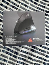 Rechargeable 2400DPI Optical Wireless Mouse USB Vertical Ergonomic PC Laptop picture