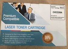 Premium Compatible Laser Toner Cartridge HP COLOR LASERJET Black CHCE250A- New picture