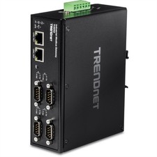 TRENDnet TI-M42 Black IP30 10 100Mbps IEEE 802.3 802.3u 802.3x 4 x Seri ~D~ picture