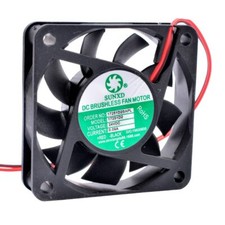 6cm 6015 DC24V 0.09A 2 PIN constant current transformer power supply cooling fan picture