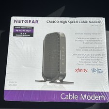 Netgear DOCSIS 3.0 CM400 High Speed Cable Modem Xfinity, Spectrum Cox SEALED picture