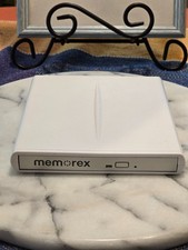 Memorex 8X Slim External DVD CD Writer Recorder Multi-Format White MRX-650LE V3 picture