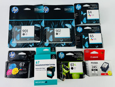 HP, Canon Ink Cartridge Bundle Lot Black & Tri-Color, Read Description picture