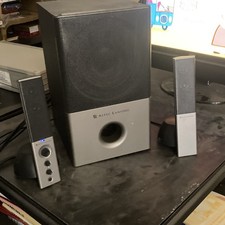 Altec Lansing VS4121 Computer Speakers & Subwoofer TESTED Sounds GREAT picture