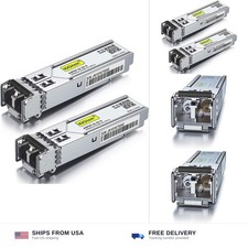 1.25G SFP 1000Base-SX Multimode LC Fiber Transceiver, 850nm MMF, 550m picture