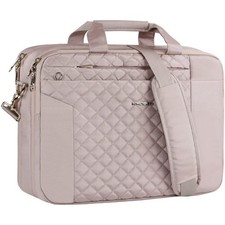 17 Inch Laptop Briefcase Bag - Expandable Computer Case With Anti Theft, Wate... picture
