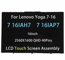 LCD Touch Screen Assembly For Lenovo Yoga 7 16IAP7 16IAH7 82QG 82UF 5D10S39808 picture