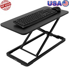 Ergonomic Height Adjustable Keyboard Mouse Riser Stand Scissors Lift Workstation picture