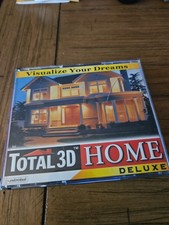 Total 3D Home Deluxe Version 4.0 for Windows Brand 3 CDs NEVER USED picture