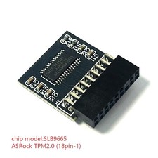 TPM 2.0 18pin-1 Module LPC SLB9665 for ASRock Motherboard Z390M Pro4/Z390M-ITXac picture