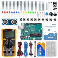SunFounder Beginner's Lab Starter Kit with Original Arduino Uno R3 REV3 Multimet picture