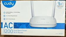 Wi-Fi Router - CUDY - WR1000 AC1200 Dual Band Smart  5dBi High Gain  5 GHz ~ NEW picture