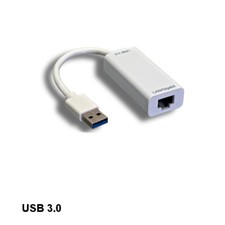 Kentek USB 3.0 Type A to RJ45 Gigabit Ethernet Connector Port 10/100/1000 Mbps picture