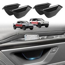 Upgrade 4PCS Front & Rear Door Side Storage Organizer fit for Rivian R1T/R1S ... picture